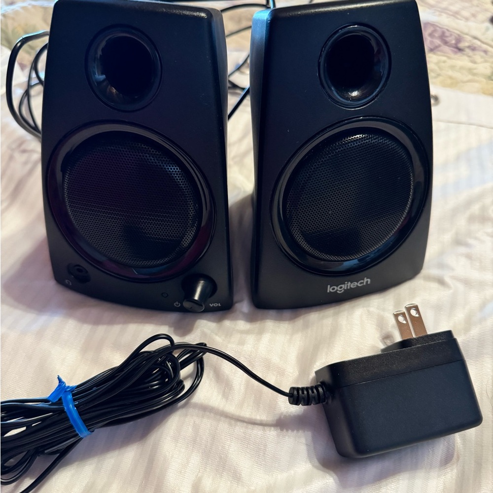 Logitech Black Portable Speakers